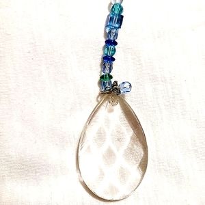 Seaside Blue Glass Sun catcher